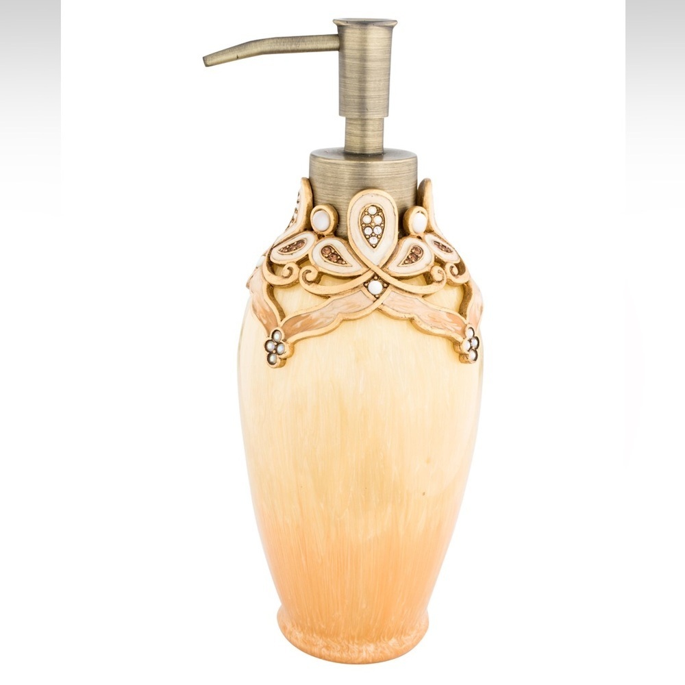 Jay Strongwater Arabesque Soap Dispenser